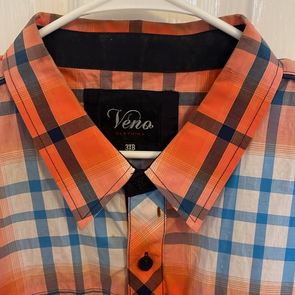 Men’s Veno plaid shirt - Picture 3 of 6